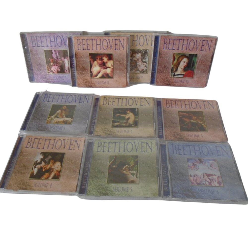 Beethoven CD Music Collection Volumes 1-10 Direct Source 2003 Some New Some Open